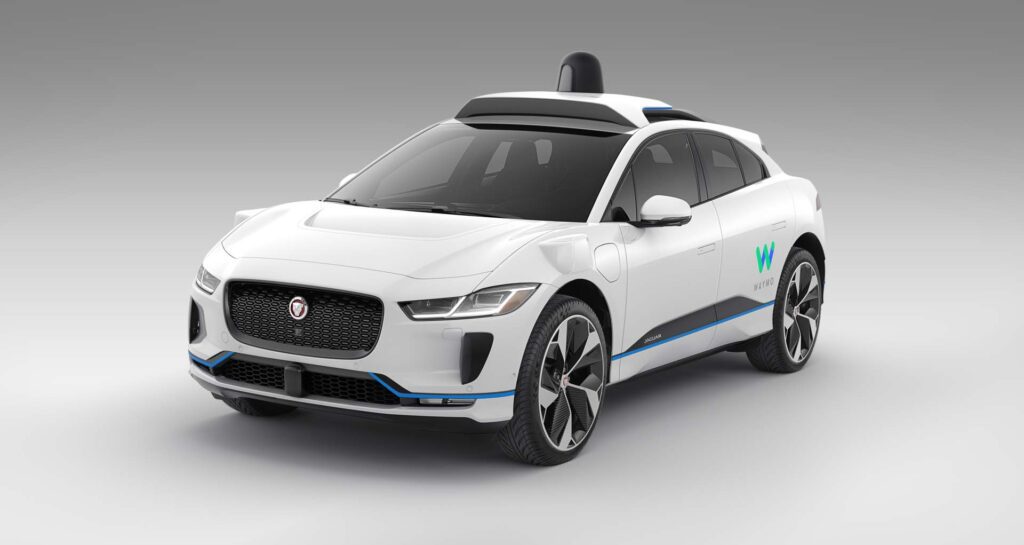 Waymo self-driving Jaguar I-Pace